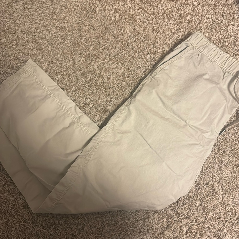 Tan jogger pants